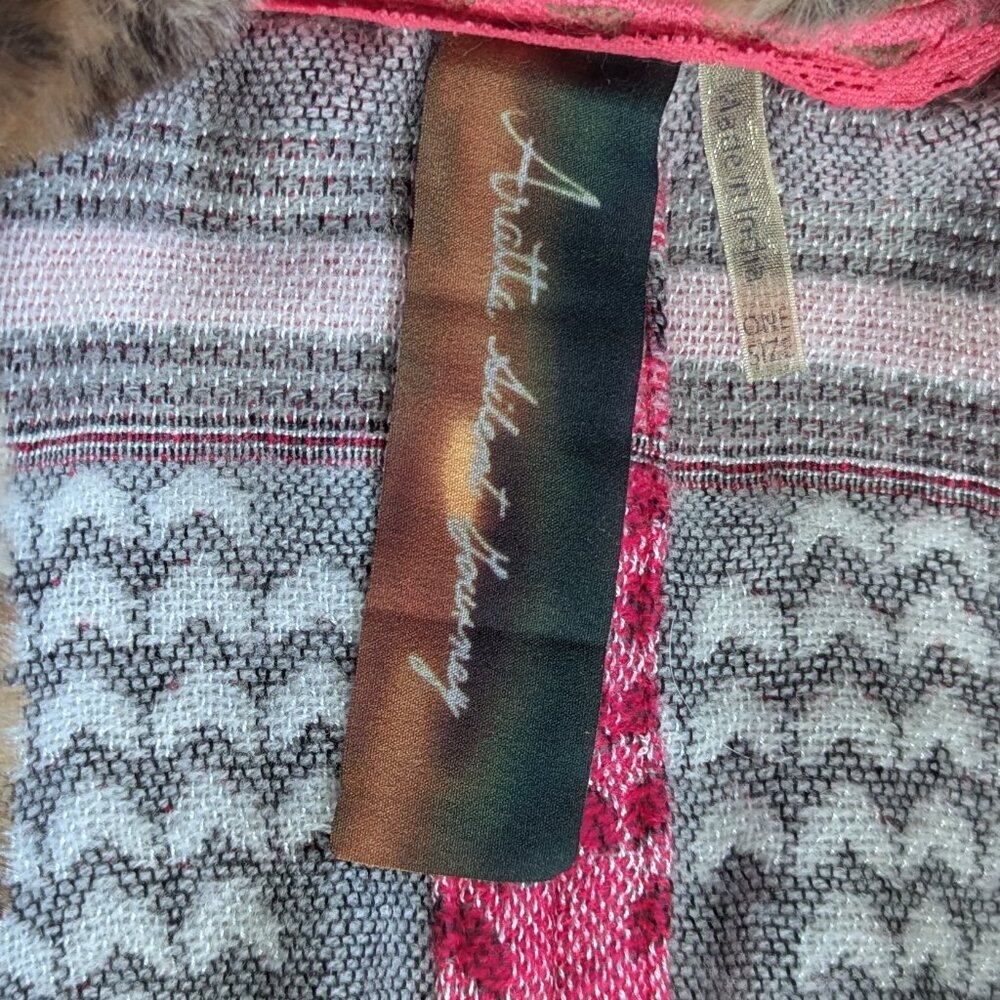 Aratta Silent Journey Poncho One Suze Southwestern - Picture 5 of 9